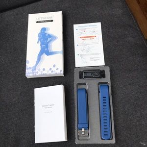LETSCOM Fitness Tracker HR, Activity Tracker